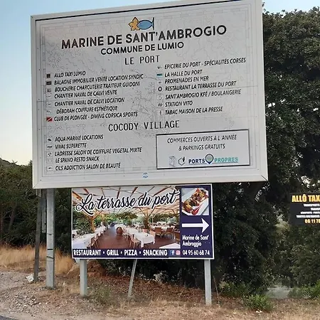 Premium T2 Marine Sant Ambroggio Haute Corse Lejlighed Lumio (Corsica)